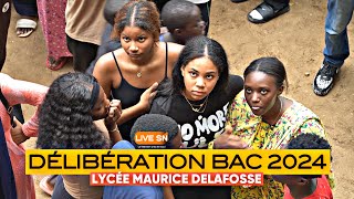 DÉLIBÉRATION BAC 2024 LYCÉE MAURICE DELAFOSSE  SÉRIE L12 SÉRIE S livesn [upl. by Buford]