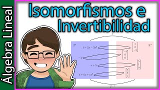 Isomorfismos e Invertibilidad de Transformaciones Lineales  Álgebra Lineal 13 [upl. by Ehcnalb522]