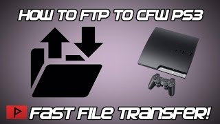 How To FTP Game Files to Modded PS3 CFW Using Filezilla Tutorial [upl. by Aninaig]