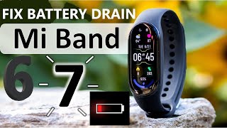 xiaomi mi band 5 6 7 8 battery drain fix 2024  12 days battery  battery reset [upl. by Ivonne891]