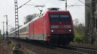 Züge in Recklinghausen Deutschebahn Reiseverkehr Bahnverkehr [upl. by Kantos]