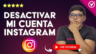 Cómo ELIMINAR O DESACTIVAR MI CUENTA de Instagram Desde la PC  💻​ Temporal o Permanentemente ​💻​ [upl. by Atinnod646]