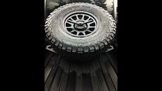 DV8 Jeep Gladiator Spare Tire Carrier InstallReview [upl. by Nerad]