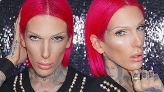 QUICK GLOWY HOLIDAY MAKEUP TUTORIAL  Jeffree Star [upl. by Rausch]