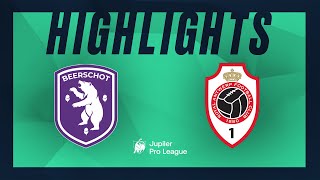 K Beerschot VA  Royal Antwerp FC hoogtepunten [upl. by Pacien687]