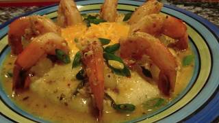 How To Make Shrimp amp Cheddar Grits Old School Cajun SouthernStyle in less than 15 minutes [upl. by Notnilc141]