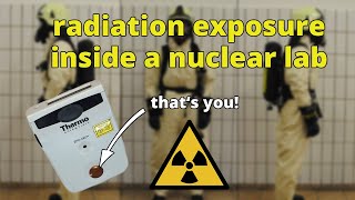 radiation exposure inside a nuclear lab  Nuclear Chemistry [upl. by Westney]