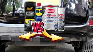 Rénovateur plastique Polytrol VS Meguiars vs WD40 [upl. by Einiffit]