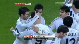 Cristiano Ronaldo Free Kick Vs Villarreal [upl. by Raddatz]