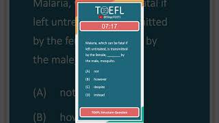 TOEFL Grammar Practice 371  Structure Questions Negation  Parallel Structure [upl. by Corrine517]