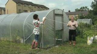 How to measure a Polytunnels polythene cover  V69 [upl. by Slrahc]