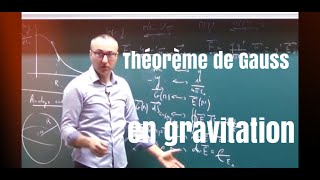 MPPCPSIElectrostatiqueThéorème de Gauss en gravitation Pb à symétrie sphérique [upl. by Yahs]