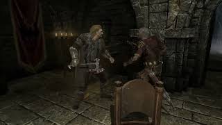 Skyrim Battles  General Tullius vs Ulfric Stormcloak 13 [upl. by Yhtomiht542]