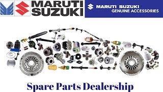 How to Start Your Successful Maruti Suzuki Spare Parts Dealership in 2024 businessideas2024 india [upl. by Kamin]