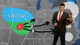 Snow may hit Indiana for Thanksgiving Day  Early look at snowfall chances [upl. by Johppa]