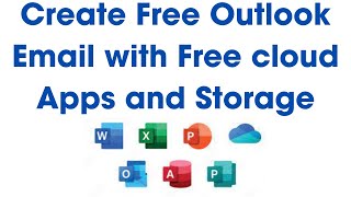 Create a Free Outlook Account with OneDrive Storage amp Office Apps  StepbyStep Tutorial [upl. by Carnay482]