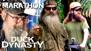 TOP 6 MOST EXCITING MOMENTS FROM SEASON 3 Marathon  Duck Dynasty [upl. by Edyaw]