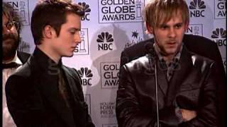 Elijah Wood LOTR cast Golden Globe Awards pressroom [upl. by Sammer]