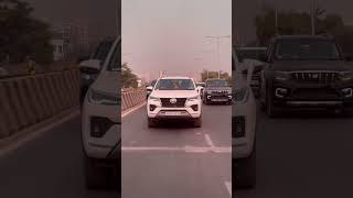 Daur kafila cars guljar fortuner mahindra viralvideo automobile love [upl. by Tibbitts]