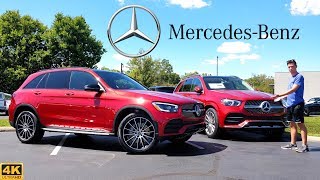 BENZ BATTLE  2020 Mercedes GLE vs 2020 Mercedes GLC Comparison [upl. by Attennaj]