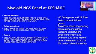 Challenging cases Molecular hematology – Dr Abdullah AlSuwaidan September 1516 2023 [upl. by Medeah]