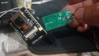 ESP32 CAM  RCWL0516 LINE NOTIFY Demo [upl. by Brower63]