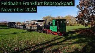 Feldbahn Frankfurt Rebstockpark [upl. by Trinia109]