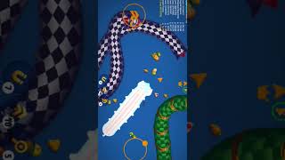 WormsZoneMagic🐍Gameplay77shortsnshortsvideo wormszoneio snake subscribe hacker [upl. by Xam889]