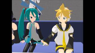 MMD Miku x Len 1 [upl. by Philender]