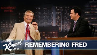 Jimmy Kimmel Pays Tribute to Fred Willard [upl. by Nonnah]