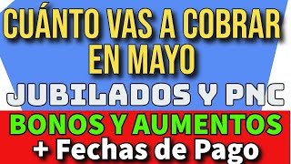 💥JUBILADOS Y PNC 💲260 000  Cuanto cobro en abril BONO Y AUMENTO de Anses INFLACIONMILEI [upl. by Gigi843]