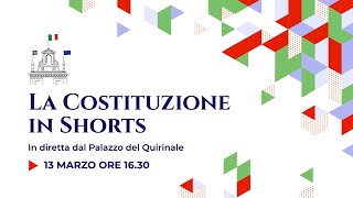 La Costituzione in Shorts [upl. by Ettevad]