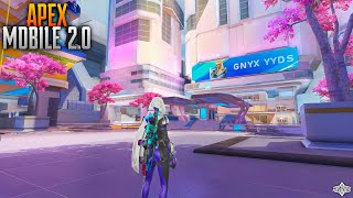 High Energy Heroes Corona City Max Graphics Gameplay  The Unreleased Apex Legends Mobile Map  高能英雄 [upl. by Ihculo]