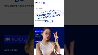 SM TICKETS PAYMENT SUCCESSFUL BUT DID NOT RECEIVE VOUCHERS PT2 SMTickets LiveNationPH PHConcerts [upl. by Hube17]