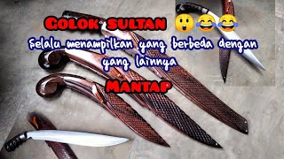 Review sebuah golok multifungsi dan pisau kuduk yang sangat keren 😍 [upl. by Alekim]