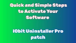 IObit Uninstaller Pro Installation StepbyStep Tutorial [upl. by Patton]