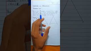 Theorem 63 Triangles class 10shorts [upl. by Nuarb]