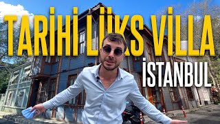 Sarıyerde Tarihi Villa Turu  Milyonluk Evler  Vlog 36 [upl. by Adnalro]