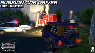 Russian Car Driver UAZ HUNTER New UpdateRoad Events Gameplay Android [upl. by Nessi]