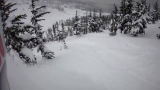 Snowboarding Whistler Blackcomb January 2010 [upl. by Knuth264]