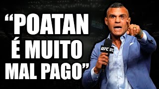 BELFORT DIZ QUE POATAN E JONES SÃO MAL PAGOS E QUE ELE VENCERIA ANDERSON SILVA 9 VEZES DE 10 [upl. by Schnurr917]