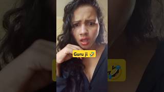 Guru ji comedy 🤣🤣 comedy varsha1985 husbandwifecomedy funny vairalvideo jokes tending [upl. by Outlaw]