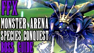 Final Fantasy X  Original Creations amp Nemesis Boss Guide Monster Arena  AI Tips amp Tricks [upl. by Idalia]