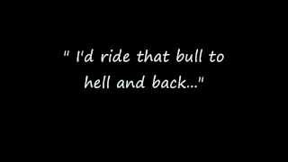 Wild Bull Rider Hoyt Axton w lyrics [upl. by Dewhirst]