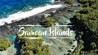 Samoan Islands  Aerial [upl. by Portia]