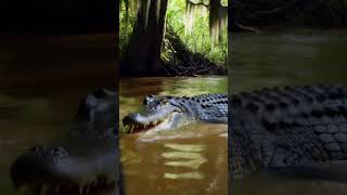 Terrifying Close Encounter with a Massive Alligator 🐊 Will We Escape [upl. by Giselbert549]