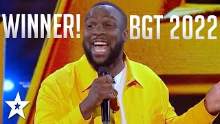 WINNER Of Britains Got Talent 2022 Is Comedian Axel Blake All Auditions amp Performances [upl. by Atires]