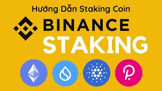 Hướng Dẫn Cách Staking Coin Trên Sàn Binance Mới Nhất 2024  Crypto75 [upl. by Ennayram]