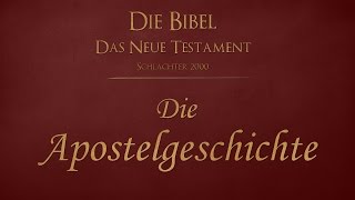 Apostelgeschichte  Schlachter 2000 [upl. by Deegan]