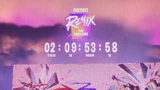 Der COUNTDOWN zu REMIX 2 in FORTNITE [upl. by Niwled]